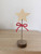 Star on Tiny Base and Dowel - Christmas