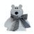 sitting polar bear small
