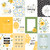 Happy as can bee: 3x4 journaling cards Scrapbook Paper