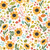 Sunflower Summer: Sunflower Garden Scrapbook Paper