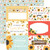 Sunflower Summer: 6x4 journaling cards Scrapbook Paper