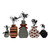 Halloween vases - set of 5
