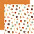 Harvest: Colorful Leaves Scrapbook Paper