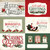 A Vintage Christmas: 6x4 Journaling Cards Scrapbook Paper