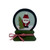 Santa snow globe w/tree