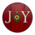 JOY Circle Plank w/ornament
