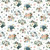Winter Wonderland: Swirl Floral scrapbook paper