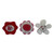  HK scalloped flower - Valentines