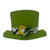 Leprechaun hat w/buckle