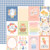 Bunnies & Baskets: 3x4 Journaling Cards Scrapbook Paper