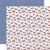Yankee Doodle: Red White and Blue Bows Scrapbook Paper