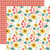 Sunflower Market: sunny sunflowers scrapbook paper
