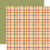 Winnie the Pooh Autumn: Autumn Plaid Scrapbook Paper