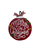 Merry Christmas plank circle ornament 