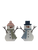 lg Standing Snowman with top hat