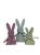 Bunny Family Trio