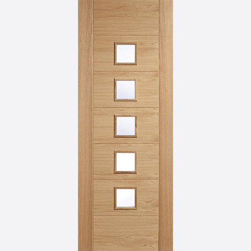 LPD Carini 5L Unfinished Oak Doors