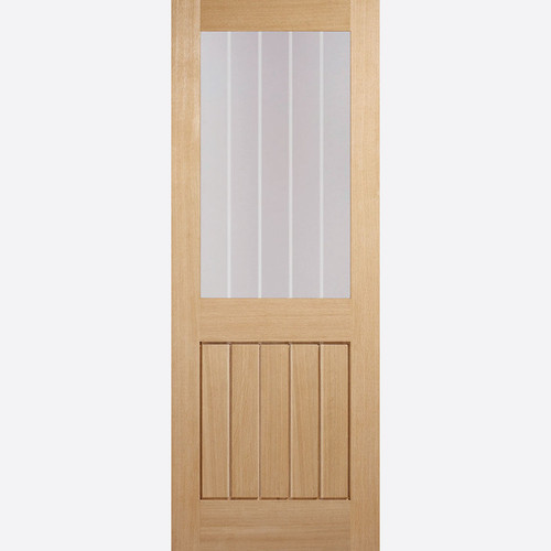 LPD Mexicano Half Light Unfinished Oak Doors
