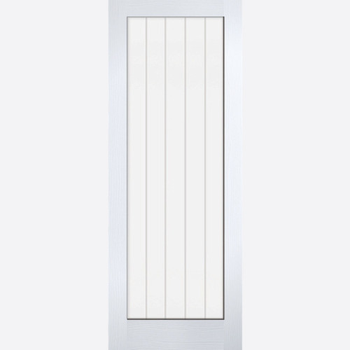 LPD Vertical 1L Primed White Doors