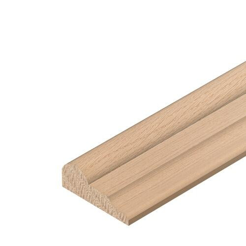 21mm x 8mm x 2400mm - Oak Broken Ogee