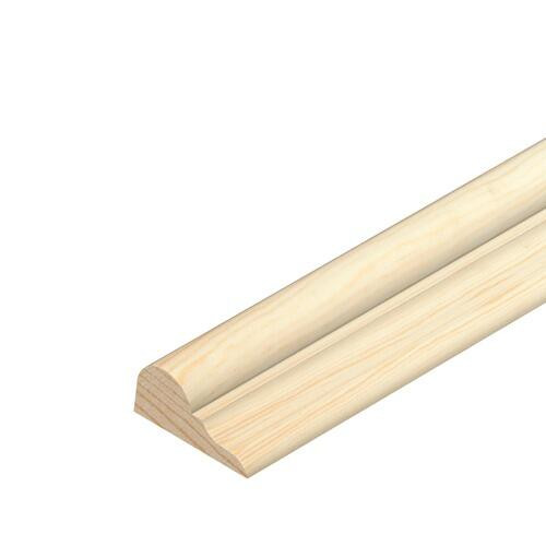 15mm x 8mm x 2400mm - Pine Broken Ogee