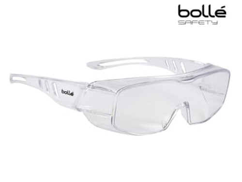 Bolle Safety (OVLITLPSI) Overlight OTG Goggles - Clear