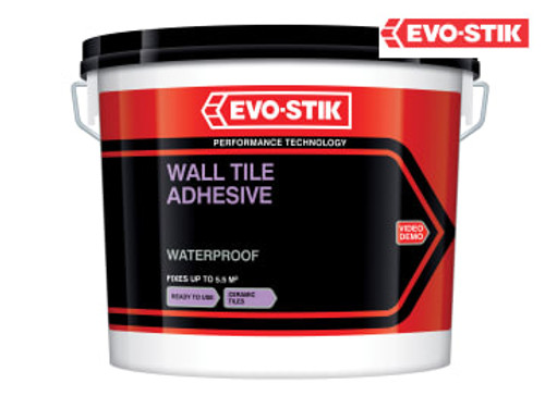 EVO-STIK (30812631) Waterproof Wall Tile Adhesive 2.5 litre