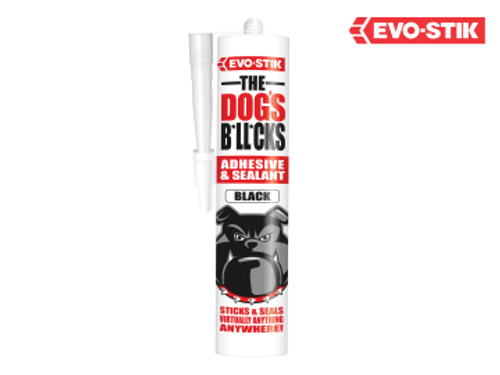 EVO-STIK (30610593) The Dog's B*ll*cks Multipurpose Adhesive & Sealant Black 290ml