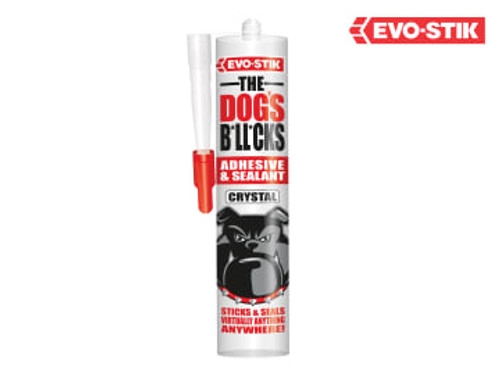 EVO-STIK (30610687) The Dog's B*ll*cks Multipurpose Adhesive & Sealant Crystal Clear 290ml