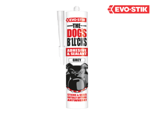 EVO-STIK (30610595) The Dog's B*ll*cks Multipurpose Adhesive & Sealant Grey 290ml