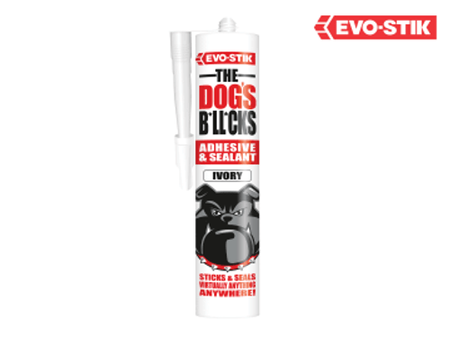 EVO-STIK (30610596) The Dog's B*ll*cks Multipurpose Adhesive & Sealant Ivory 290ml