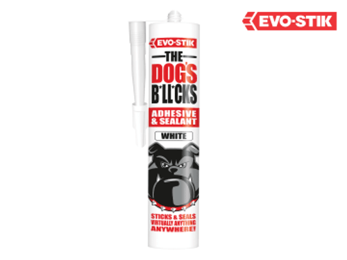 EVO-STIK (30617830) The Dog's B*ll*cks Multipurpose Adhesive & Sealant White 290ml