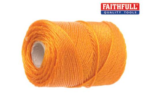 Faithfull (FAI3100) 3100 Polyethylene Brick Line 100m (330ft) Orange