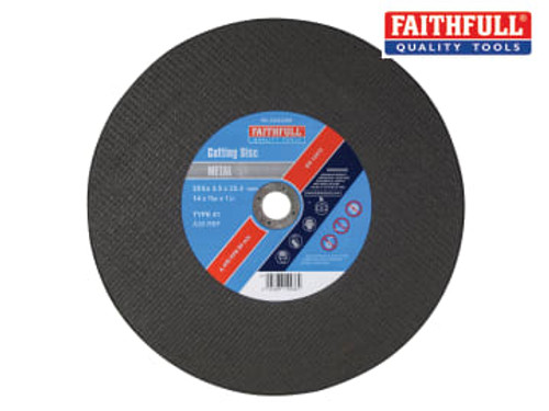 Faithfull (FAI3503525M) Metal Cut Off Disc 355 x 3.5 x 25.4mm