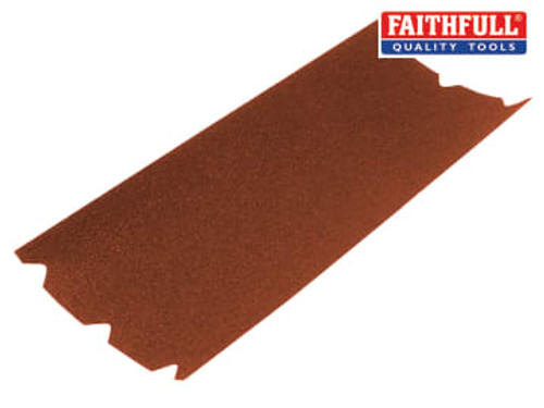 Faithfull (FAIA20347512) Aluminium Oxide Floor Sanding Sheets 203 x 475mm 120G