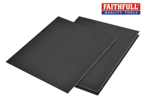 Faithfull (FAIAECSP3A) Alox Cloth Sheets 230 x 280mm Assorted (3)