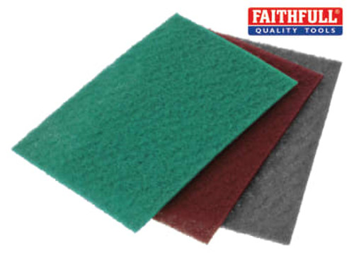 Faithfull (FAIAHPGREEN) Hand Pad Green General Purpose 230 x 150mm (10)
