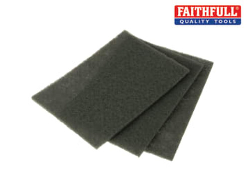 Faithfull (FAIAHPGREY) Hand Pad Grey Ultra Fine 230 x 150mm (10)