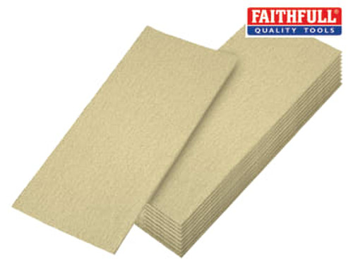 Faithfull (FAIAOHS5M) 1/2 Orbital Sheets Medium (Pack 5)