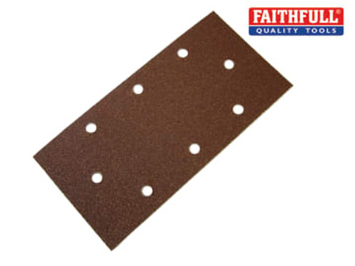 Faithfull (FAIAOTSBD) 1/3 Sanding Sheet B/D Perforated Assorted (Pack 5)