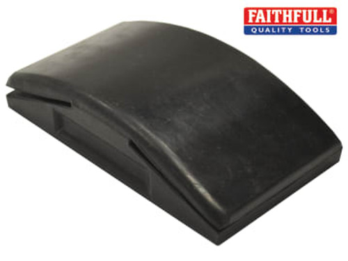 Faithfull (FAIARSB) Rubber Sanding Block 70 x 125mm