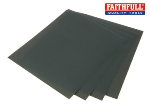 Faithfull (FAIAWDP1000) Wet & Dry Paper Sanding Sheets 230 x 280mm A1000 (25)