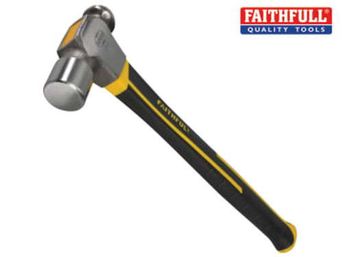 Faithfull (FAIBPH24FG) Ball Pein Hammer Fibreglass Shaft 680g (24oz)