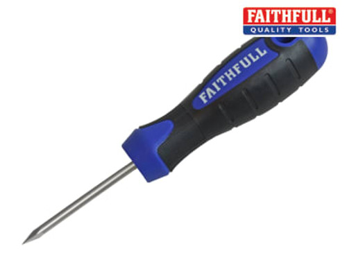 Faithfull (FAIBRADSQ) Bradawl Soft Grip Handle Square Tip