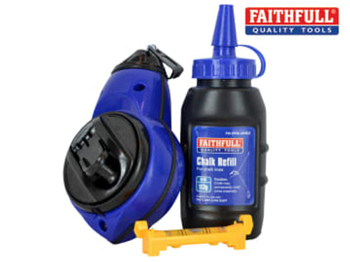 Faithfull (FAICLKIT) Rapid Chalk Line Kit 30m