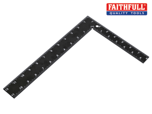 Faithfull (FAICS300200) Black Steel Roofing Square 200 x 300mm (8 x 12in)