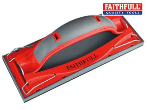 Faithfull (FAIDWHAND) Drywall Quick Grip Hand Sander 223 x 85mm (8.3/4 x 3.1/3in)
