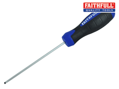 Faithfull (FAISDT100) Soft Grip Screwdriver Terminal Tip 3 x 100mm