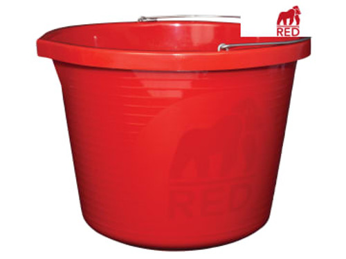 Gorilla Tubs (PRM/R) Premium Bucket 14 litre (3 gallon) - Red