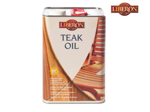 Liberon (014635) Teak Oil with UV Filters 5 litre